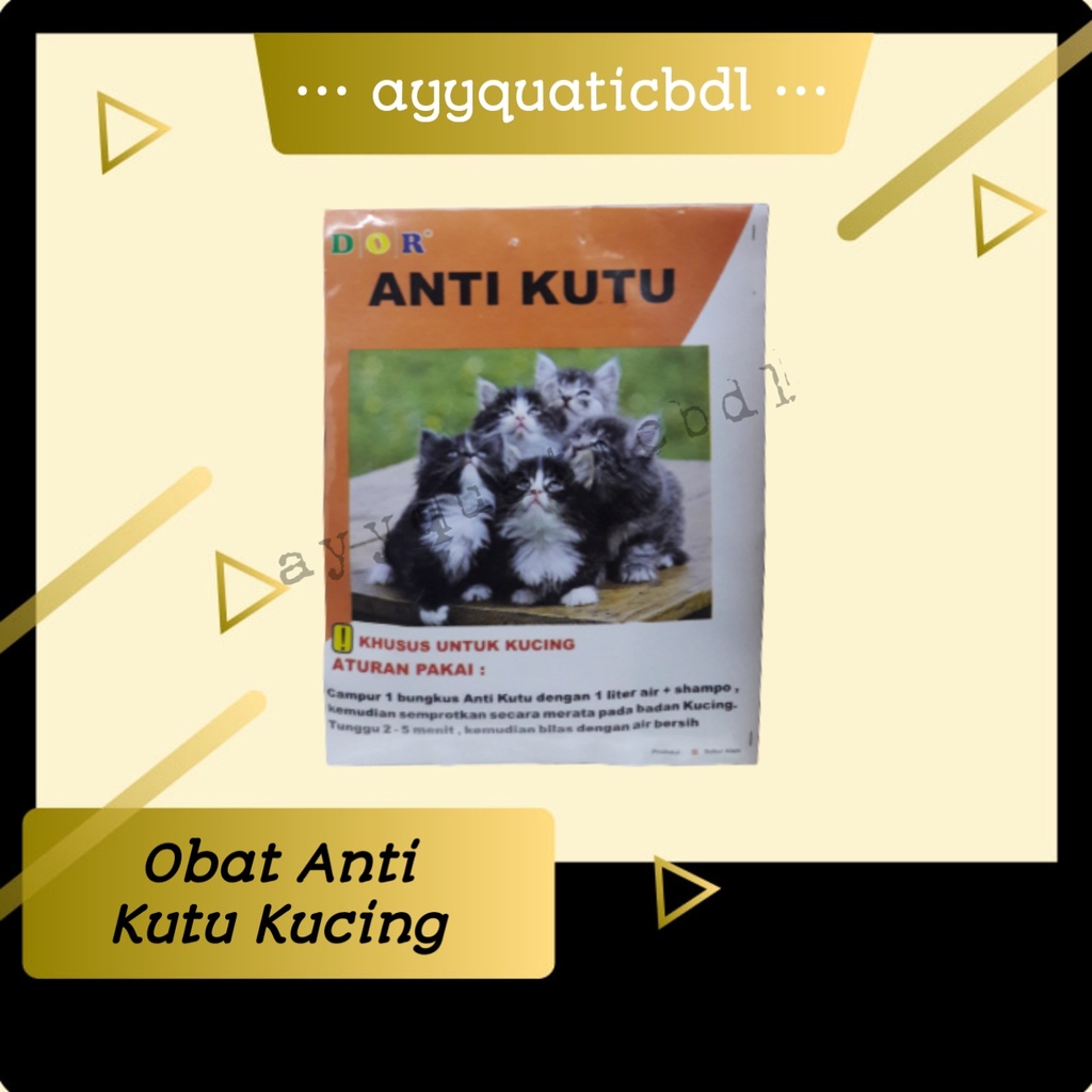 Obat Anti Kutu Kucing Serbuk