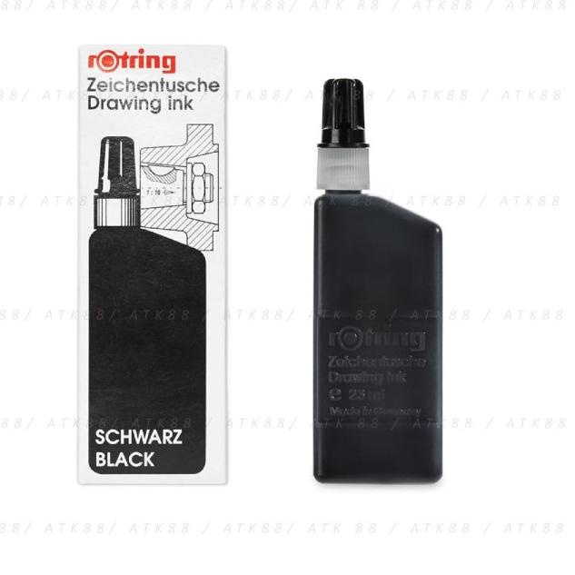 

Rotring Drawing Ink / Refill Tinta hitam Rapido dan Isograph