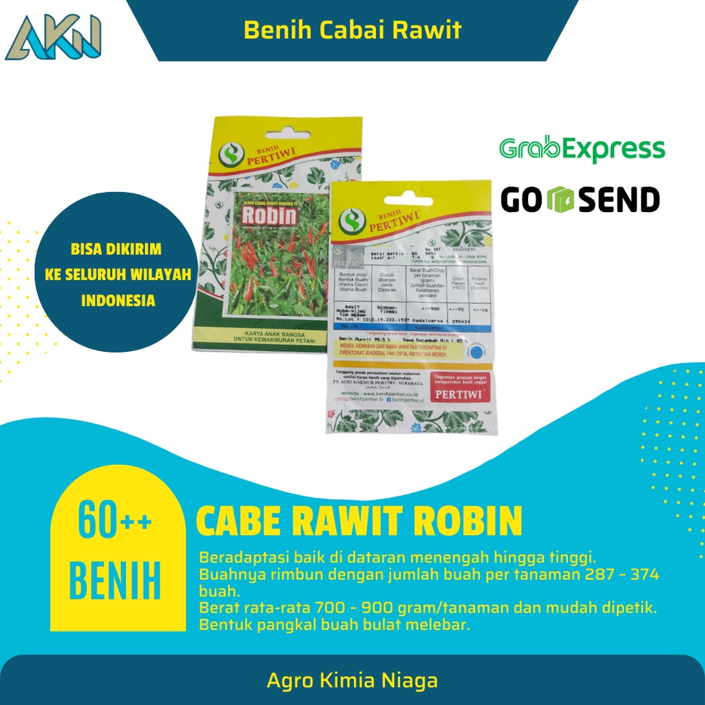 Benih Cabe Rawit Hibrida Robin - Benih Cabe Rawit Pedas
