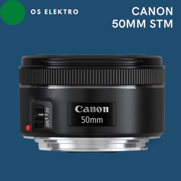 Lensa Fix Canon 50MM STM