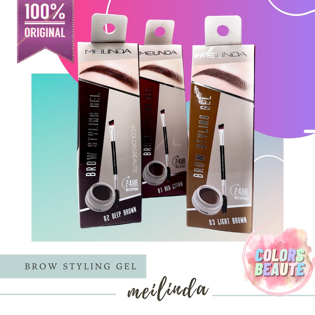 MEILINDA Brow Styling Gel pomade