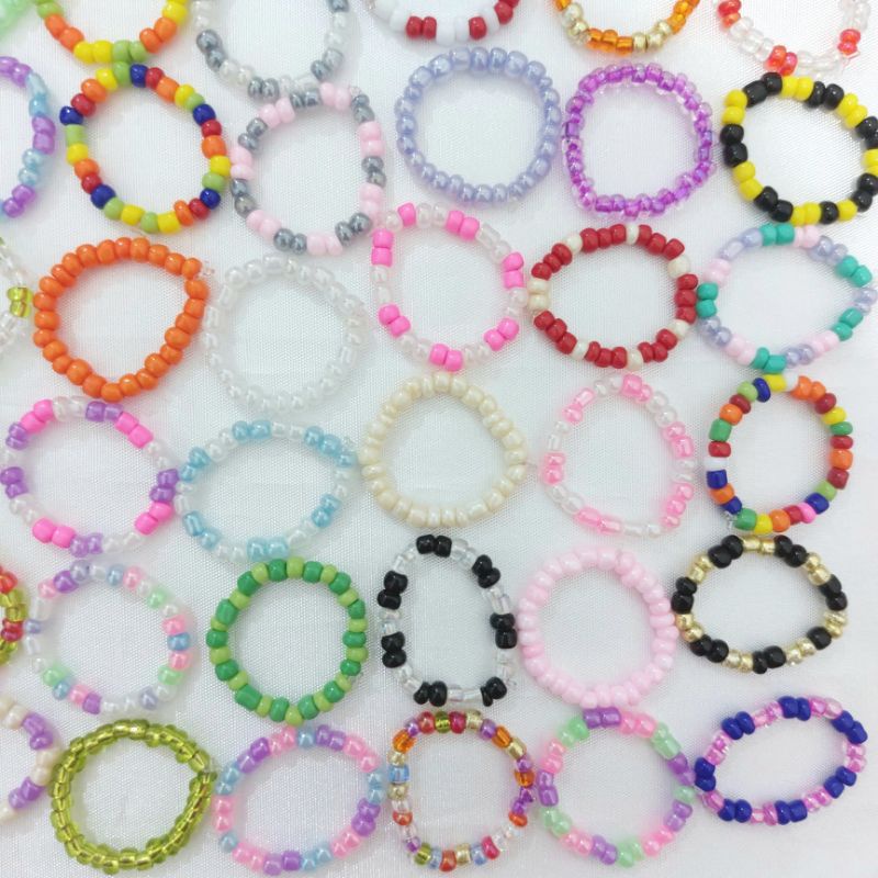 cincin manik | ring beads | PART 1 | cincin manik-manik | beads ring