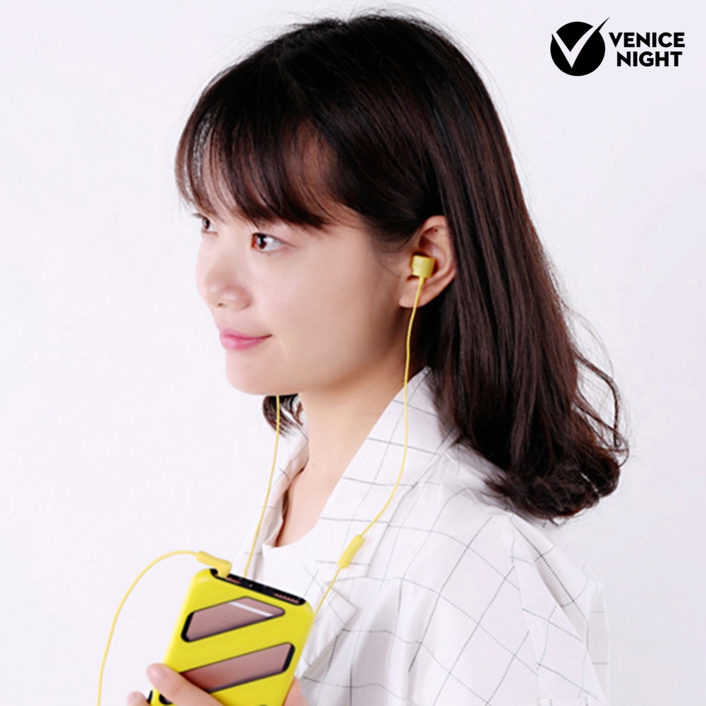 (VNEP) (Berkabel) Remax RM-502 3.5mm Stereo Ponsel Earphone In-ear Headset dengan Mic