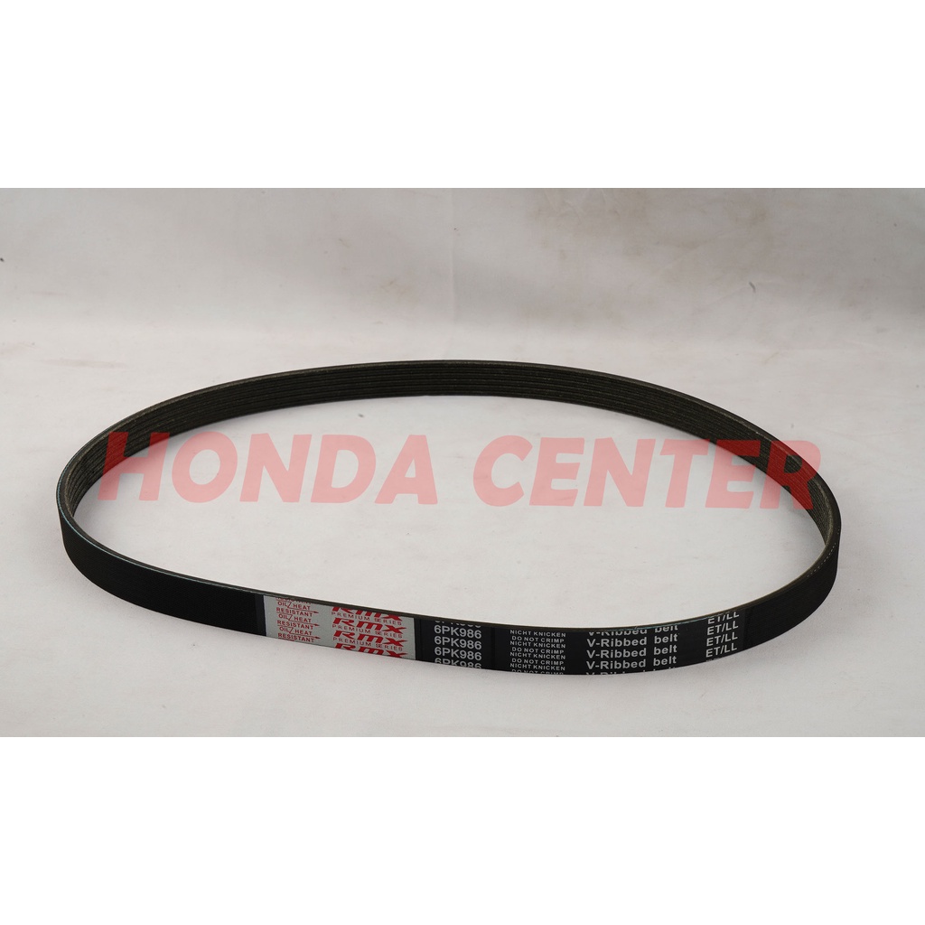 fan belt tali kipas belting fanbelt dinamo cas kompresor ac civic vti vtis 2001 2002 2003 2004 2005 stream 2002 2003 2004 2005 2006 1700cc 6pk 986