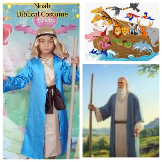 KOSTUM COSPLAY NATAL BAJU BIBLICAL NOAH KARAKTER NABI NUH ANAK CDVS4654S