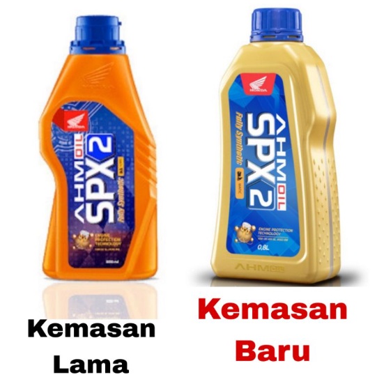 OLI MOTOR MATIC AHM SPX2 ORIGINAL kemasan Baru 0,8LITER