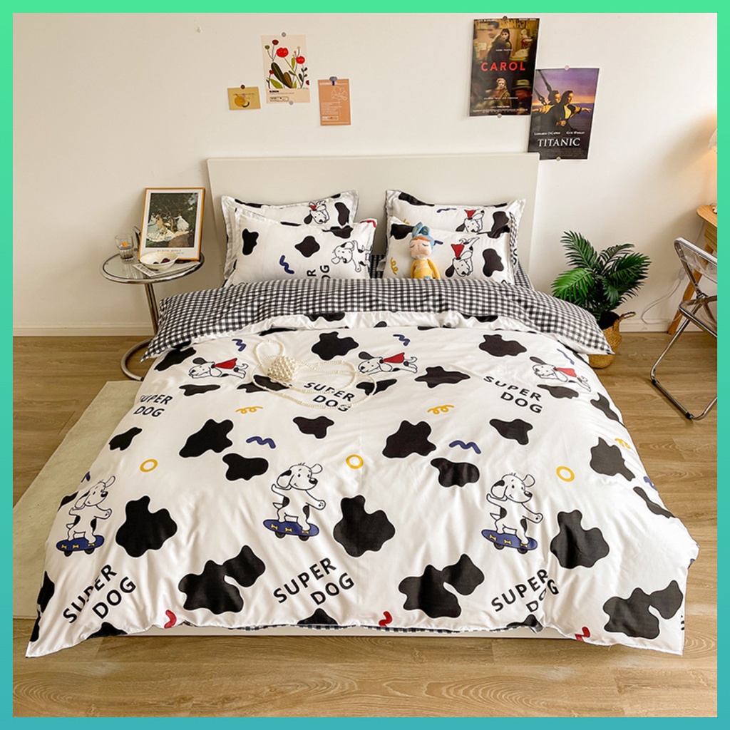 Selimut Bedcover Tanpa Busa Seprei Polyester Premium Sarung Bedcover Motif Premium Quality Ukuran 120x200CM Worldhome66