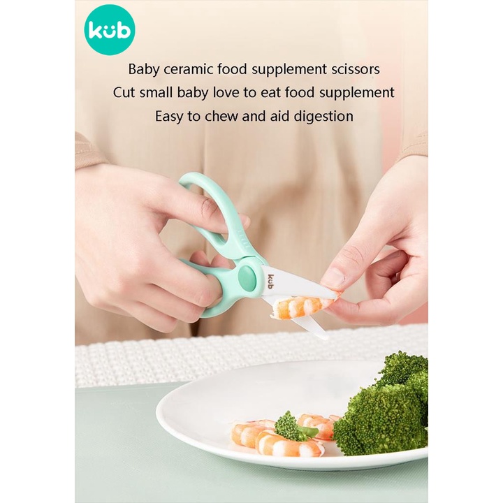 KUB - CERAMIC FOOD SUPPLEMENT SCISSORS