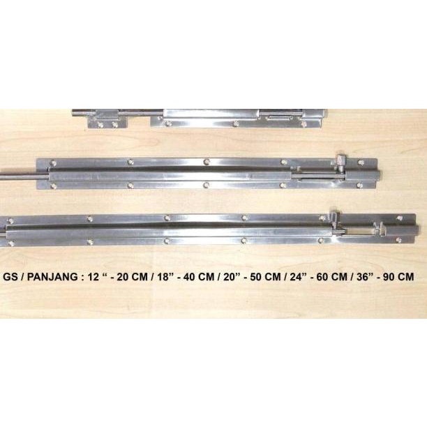 Grendel Pintu 50 Cm / Slot Pintu