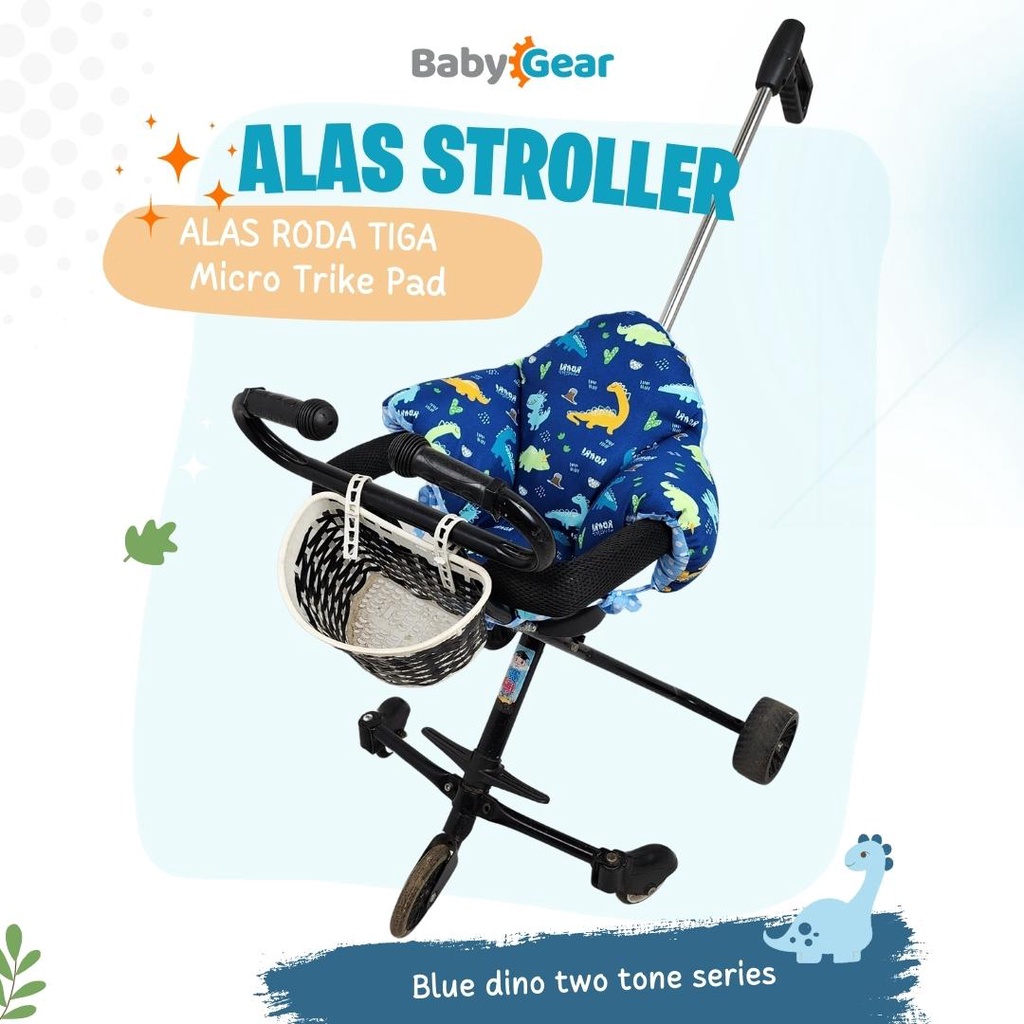 Alas stroller roda tiga Alas kereta dorong micro trike pad