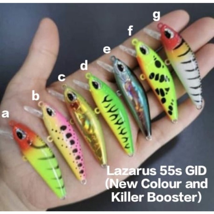 Umpan Minnow Lazarus Kib 55S Full Gid