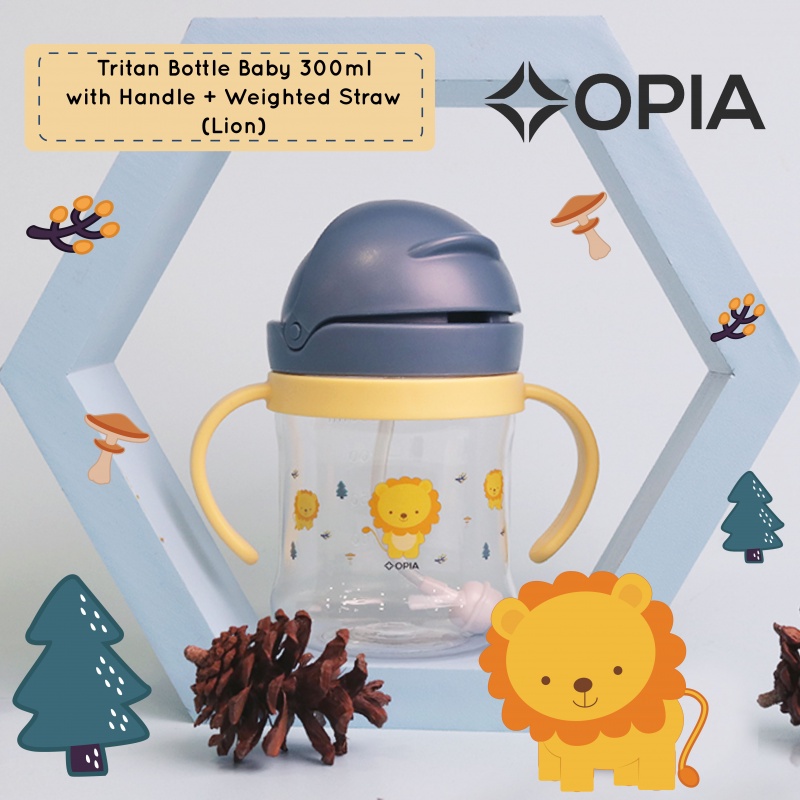 OPIA TRITAN BOTTLE BABY 300ML - LION (TBB300.L1)