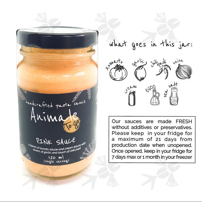 

ANIMALE PINK SAUCE SPICY TOMATO CREAM SAUCE PASTA ITALIAN