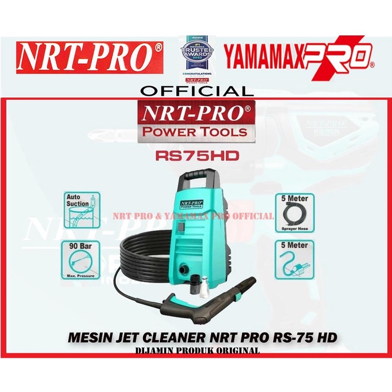 Jet Cleaner Mesin Steam Cuci Motor & Mobil NRT PRO RS-75