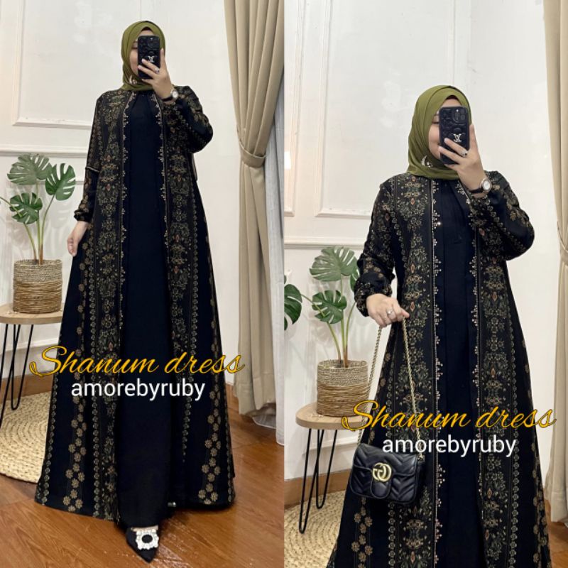 shanum dress by amorebyruby/newlusy/zahra/zavina/sayoq (BISA COD)