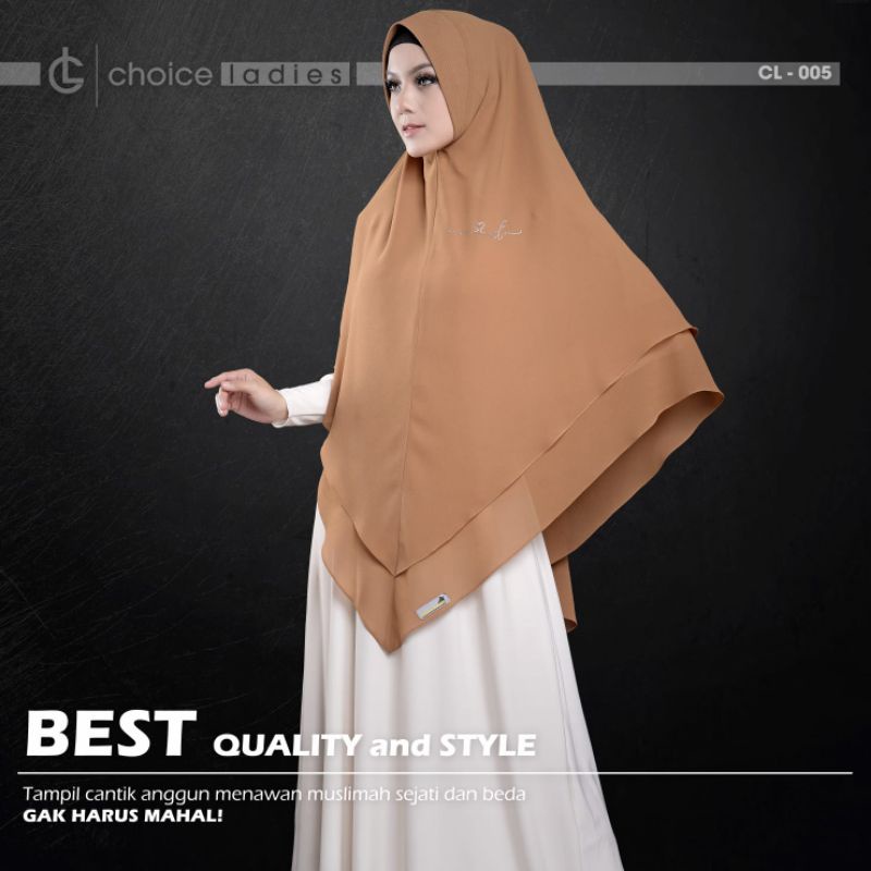 Hijab Khimar Choice Ladies CL-005 Terlaris Termurah SN
