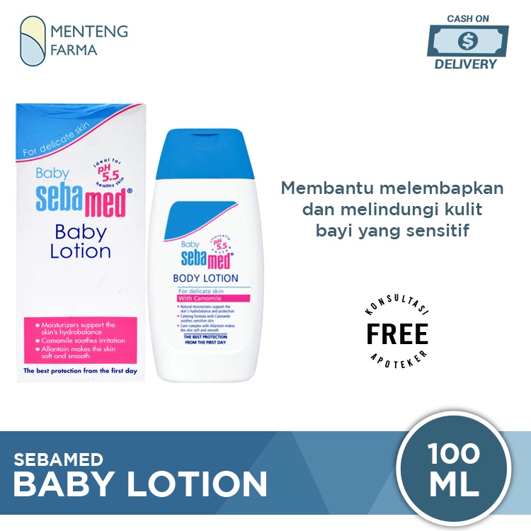 Sebamed Baby Lotion 100 ML - Pelindung dan Pelembab Kulit Bayi