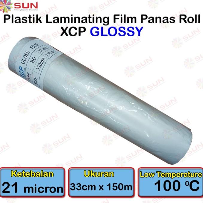 

Plastik Laminasi Panas Roll Glossy XCP 33cm 21micron