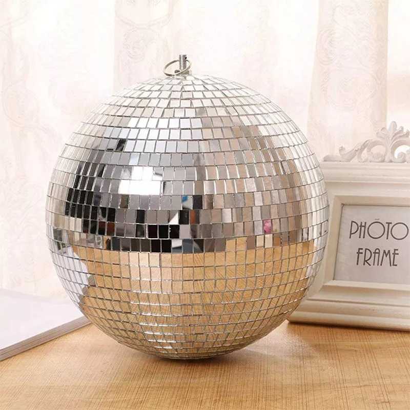 TD - PR AILAMP Bola Disko Kaca Gantung Reflective Mirror Disco Ball - D018