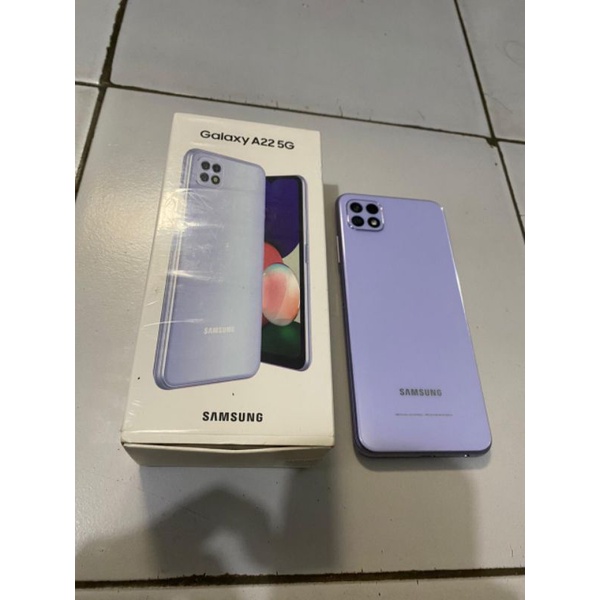 SAMSUNG GALAXY A22 5G RESMI SECOND MULUS