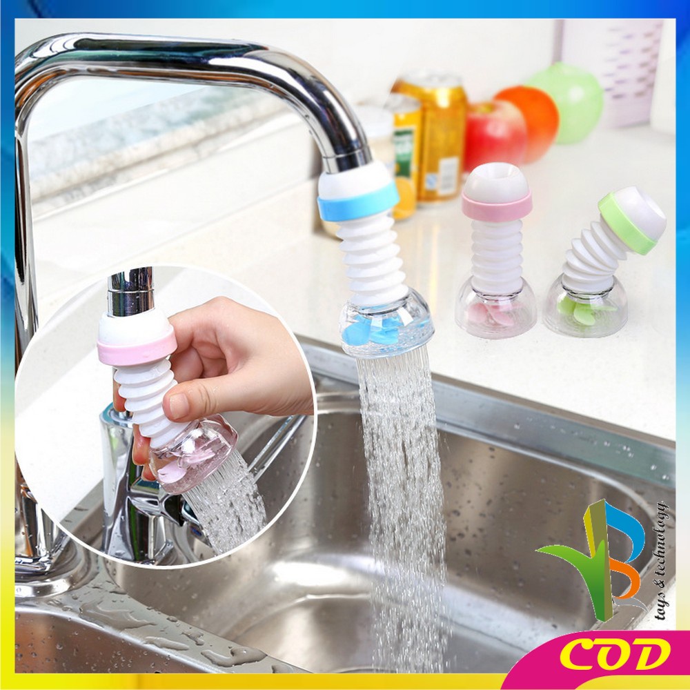 RB-C144 Sambungan Kran Air Fleksibel Saringan Air Keran Water Filter Faucet Anti Splash Shower