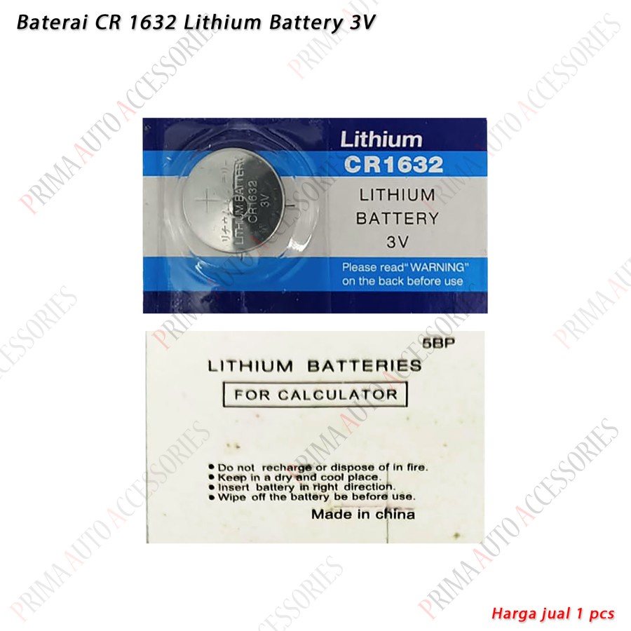 Batre Baterai Lithium RC1632 3V