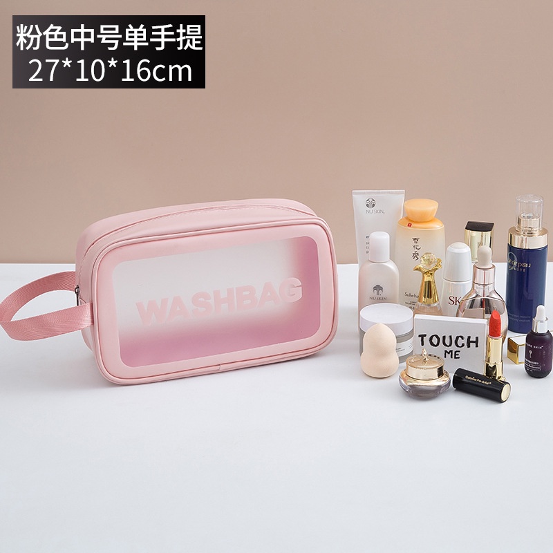 Tas &amp; Pouch Kosmetik Washbag Toiletry / Washbag Waterproof Anti Air - Sosoyo