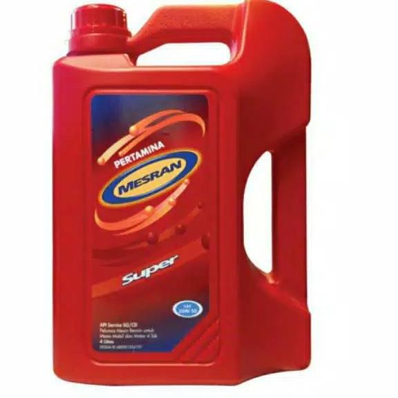 Oli Mobil Pertamina Mesran Super 20W-50 4L GALON