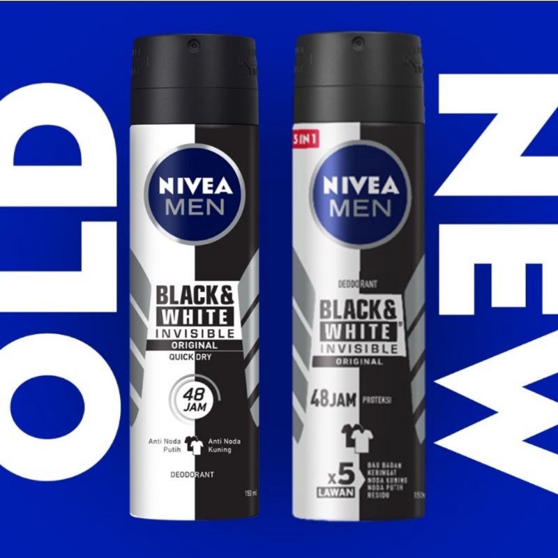 Nivea Men Deo Black and White ORIGINAL Invisible SPRAY 150 ml