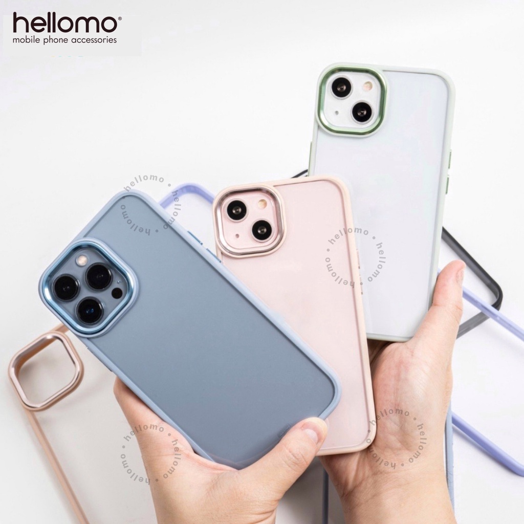 Steel Hybrid Case iPhone NeoHybrid Casing iPhone Chrome Premium Matte Bumper Case Acrylic Case Transparan