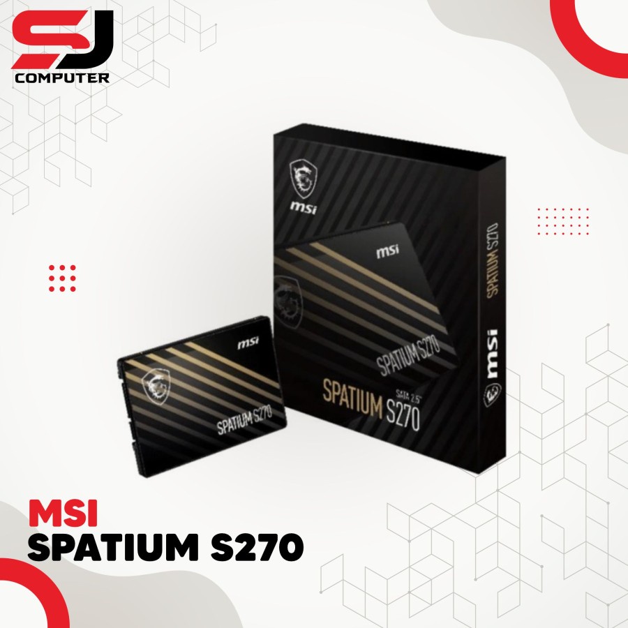 SSD MSI SPATIUM S270 120GB - SATA 2.5&quot;