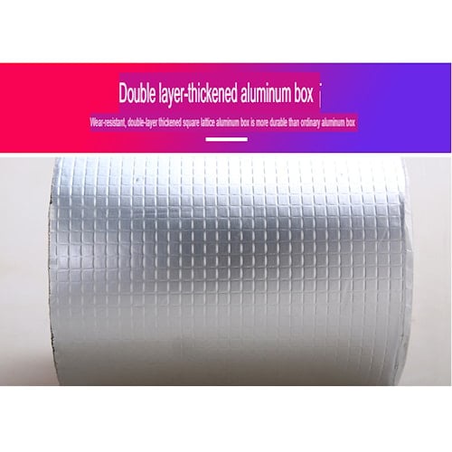 Lakban Super Kuat Anti Bocor Tahan Api Panas Aluminium Foil Photil