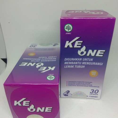 Ke One Original Obat Diet Pelangsing Badan KeOne Herbal Asli BPOM