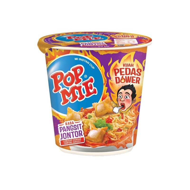 Mie Kuah Pedas Dower Pangsit Jontor