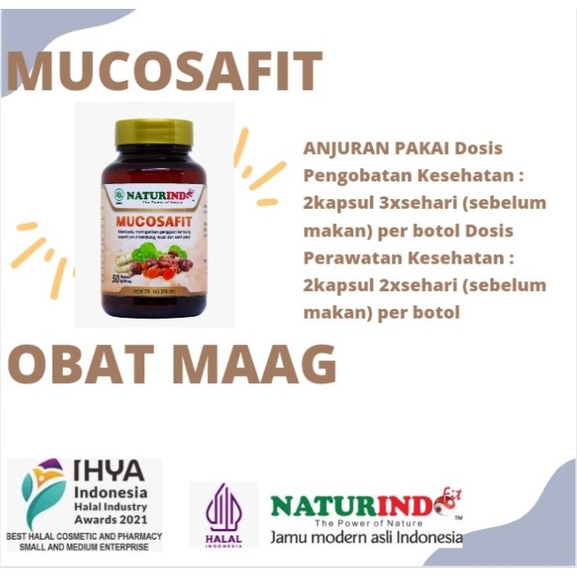 OBAT MUCOSAFIT OBAT MAAG KRONIS AMPUH HERBAL KRONIS KAPSUL