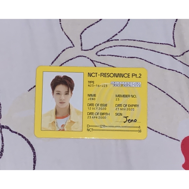ID Card Jeno Resonance
