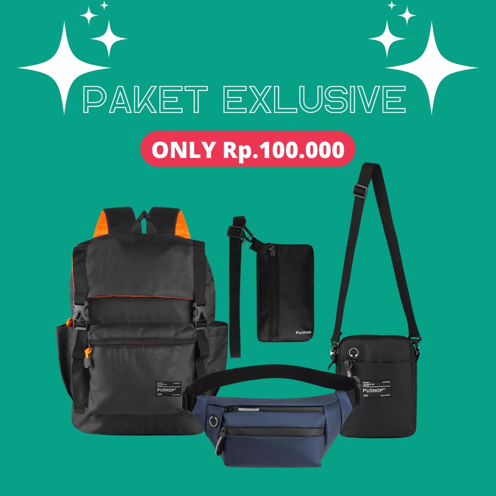 Paket Tas Exlusive 100K All Bags Pushop