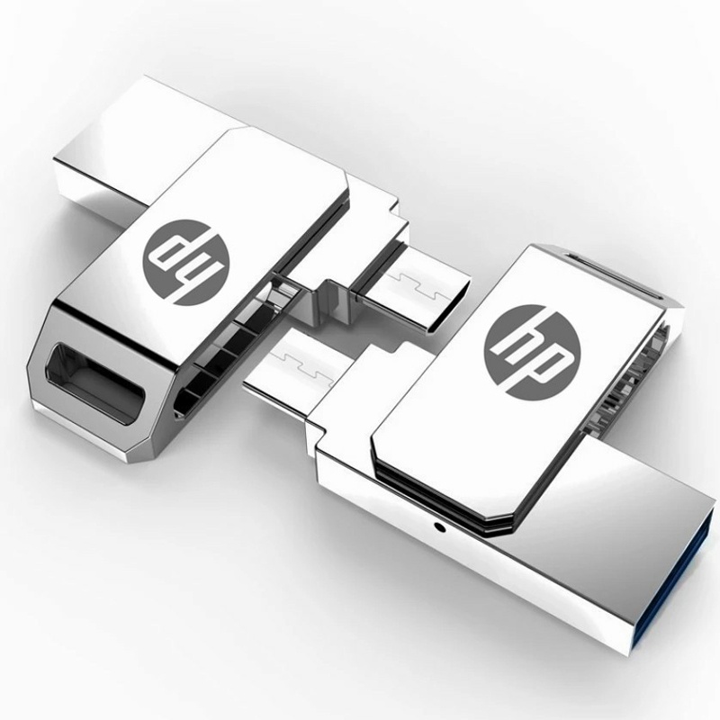 Hp Flashdisk USB OTG 2TB 1TB 512GB 256GB 128GB 64GB 360% Anti Air