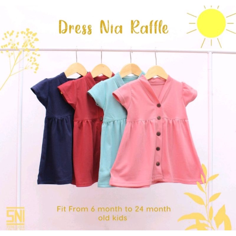 Nia Dress Bayi Rample 6 - 24 Bulan