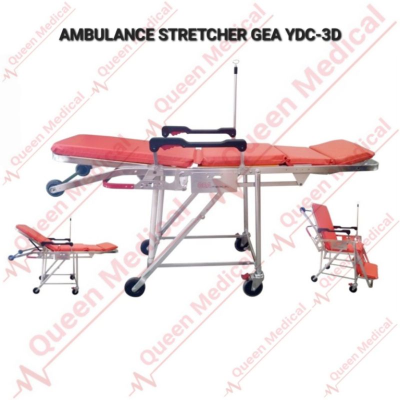 Stretcher For Ambulance GEA YDC 3D Tandu Ambulan GEA YDC 3 D YDC3D