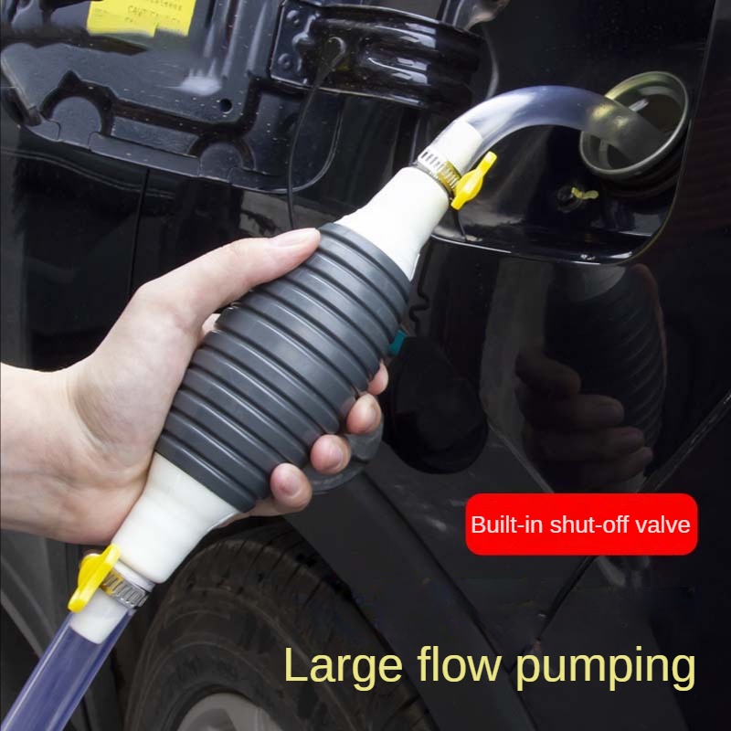 Pompa Manual Bensin/Pompa Siphon Manual Mobil/Pompa Tangan Selang Penyedot Sedot/Car Manual Fuel Tank Syphon Pump