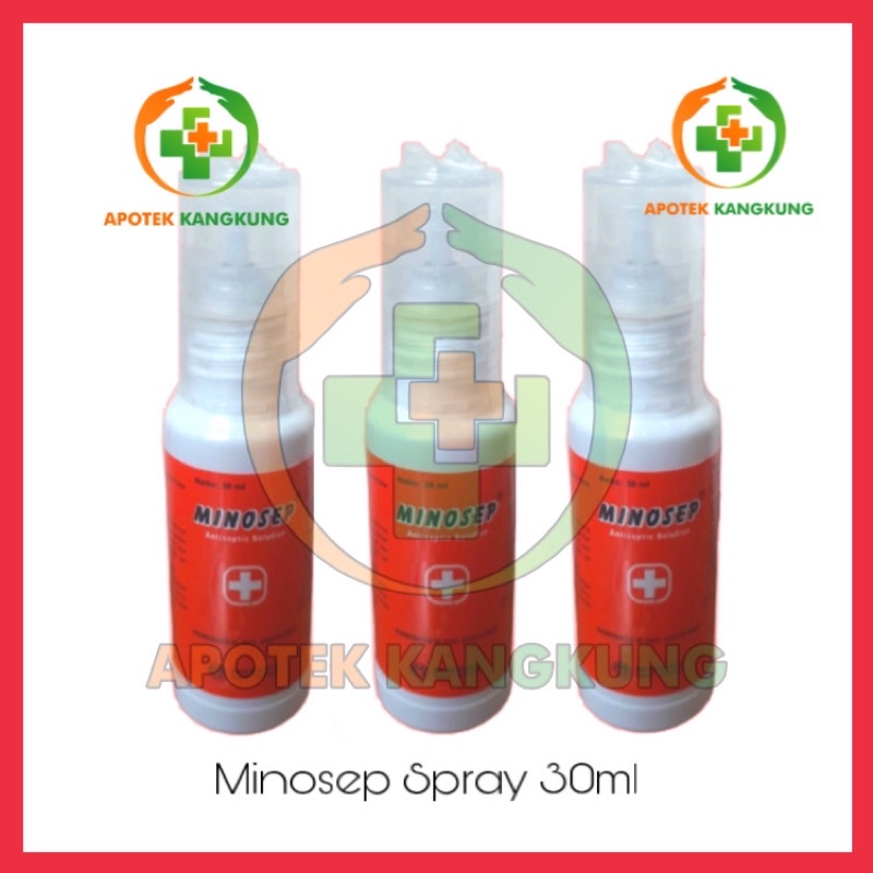 Minosep Spray 30ml / Antiseptik Minosep