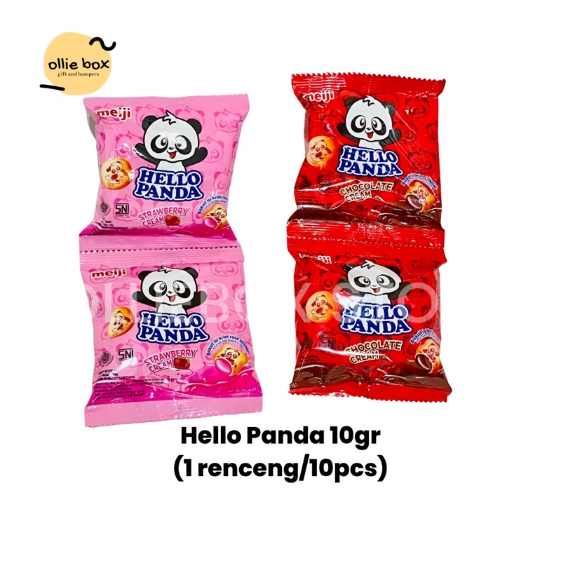 

Hello Panda Renceng (1 pack isi 10 pcs) @10gr | Hello panda cokelat