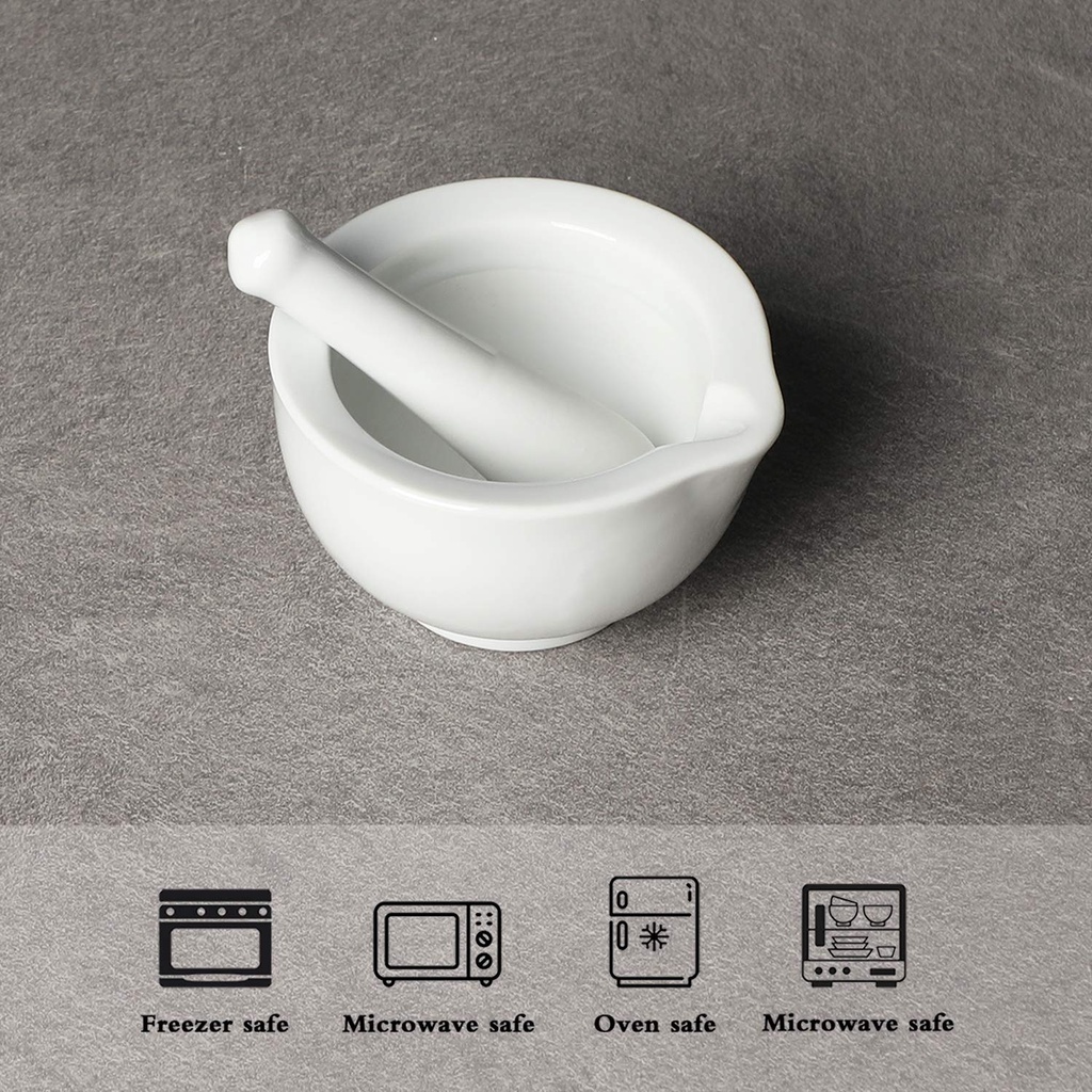 Mortar and pestle 10cm/ alat penumbuk obat/ Lumpang Alu/ Penumbuk Obat