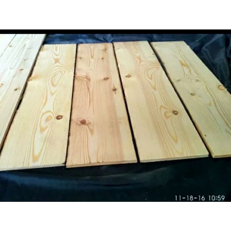 papan ambalan kayu jati Belanda 40x14x2cm