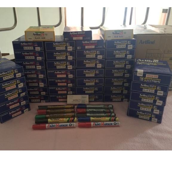 

゠ Spidol White Board Artline 157R - Whiteboard Marker ❂