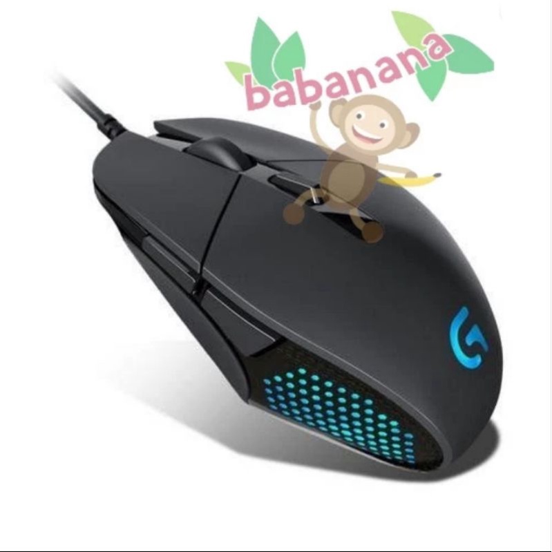 Mouse feet Logitech G302 G303 rubber replacement alas glide putih