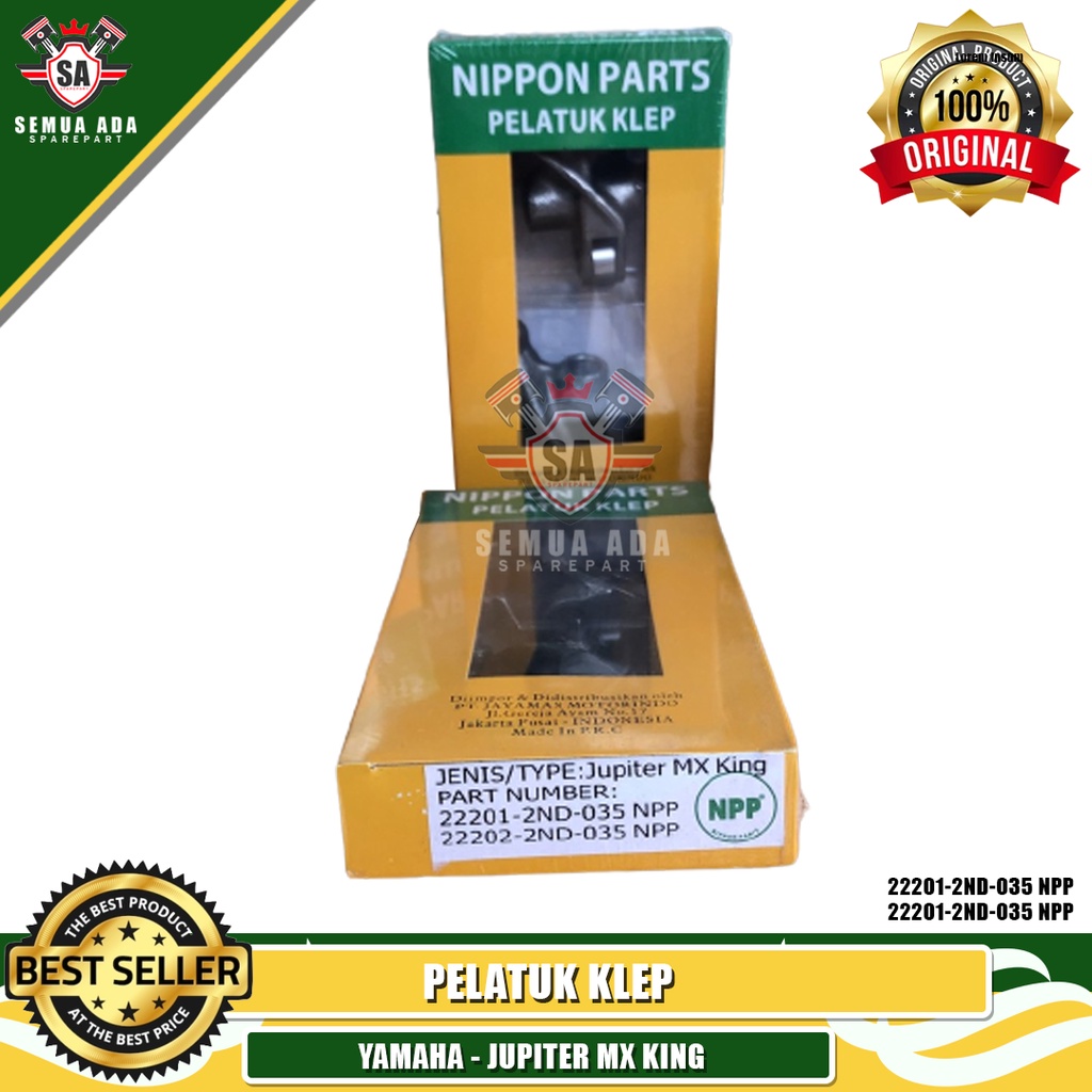 ROCKER ARM NPP / PELATUK KLEP NPP YAMAHA JUPITER MX KING ORIGINAL 100% NPP