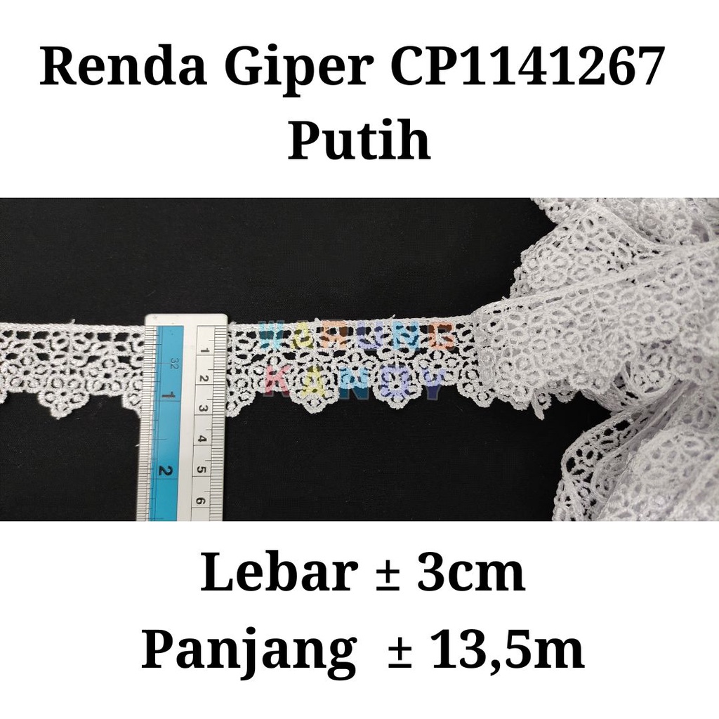 Renda Giper CP1141267 Putih