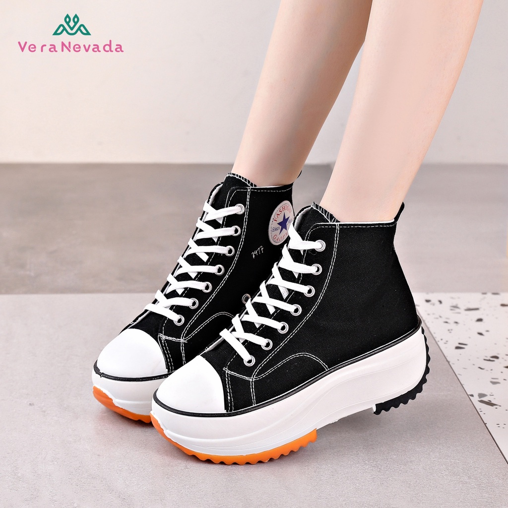 Vera Nevada Sepatu Sneakers Wedges Wanita Sport Shoes VN1165